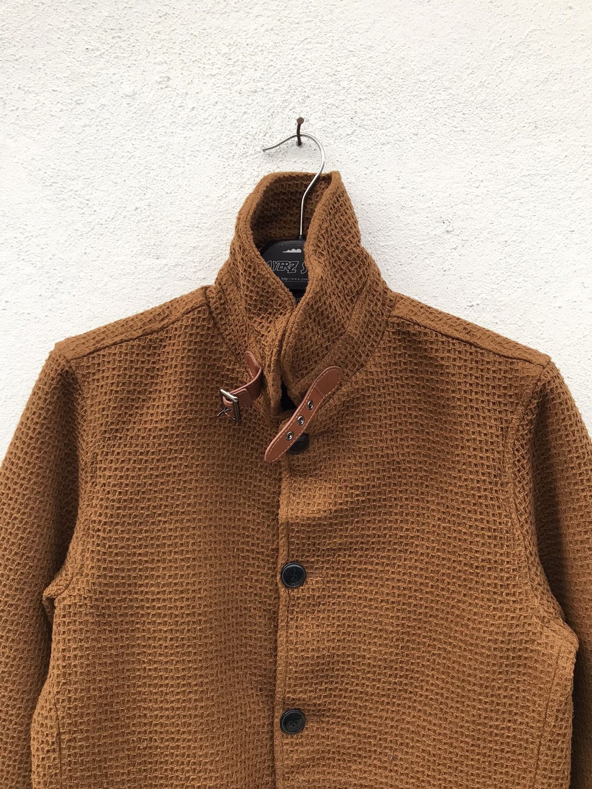 Japanese Brand SUGGESTION Waffle fabric riding jackets Size US M / EU 48-50 / 2 - 2 Thumbnail