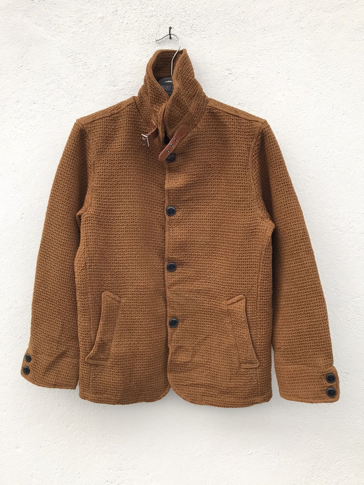 Japanese Brand SUGGESTION Waffle fabric riding jackets Size US M / EU 48-50 / 2 - 1 Thumbnail