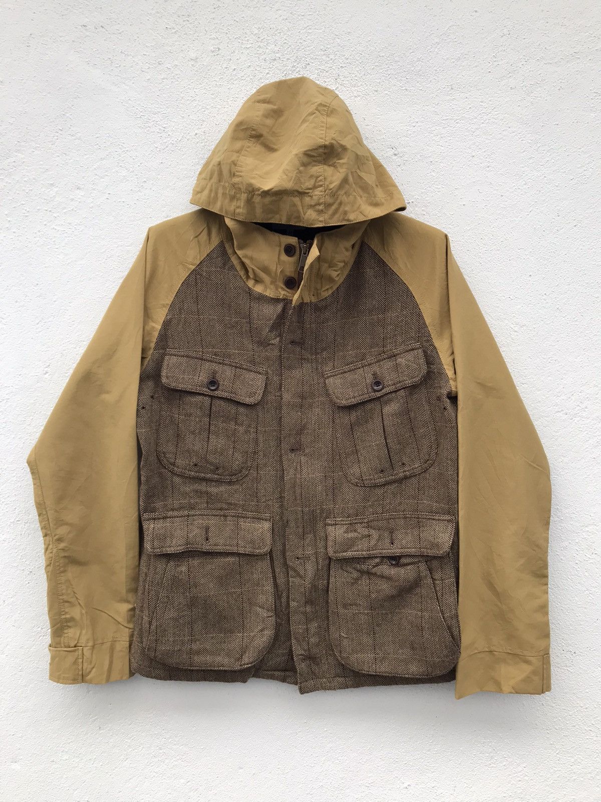 Joey Factory Hooded Multipocket Cargo Jackets