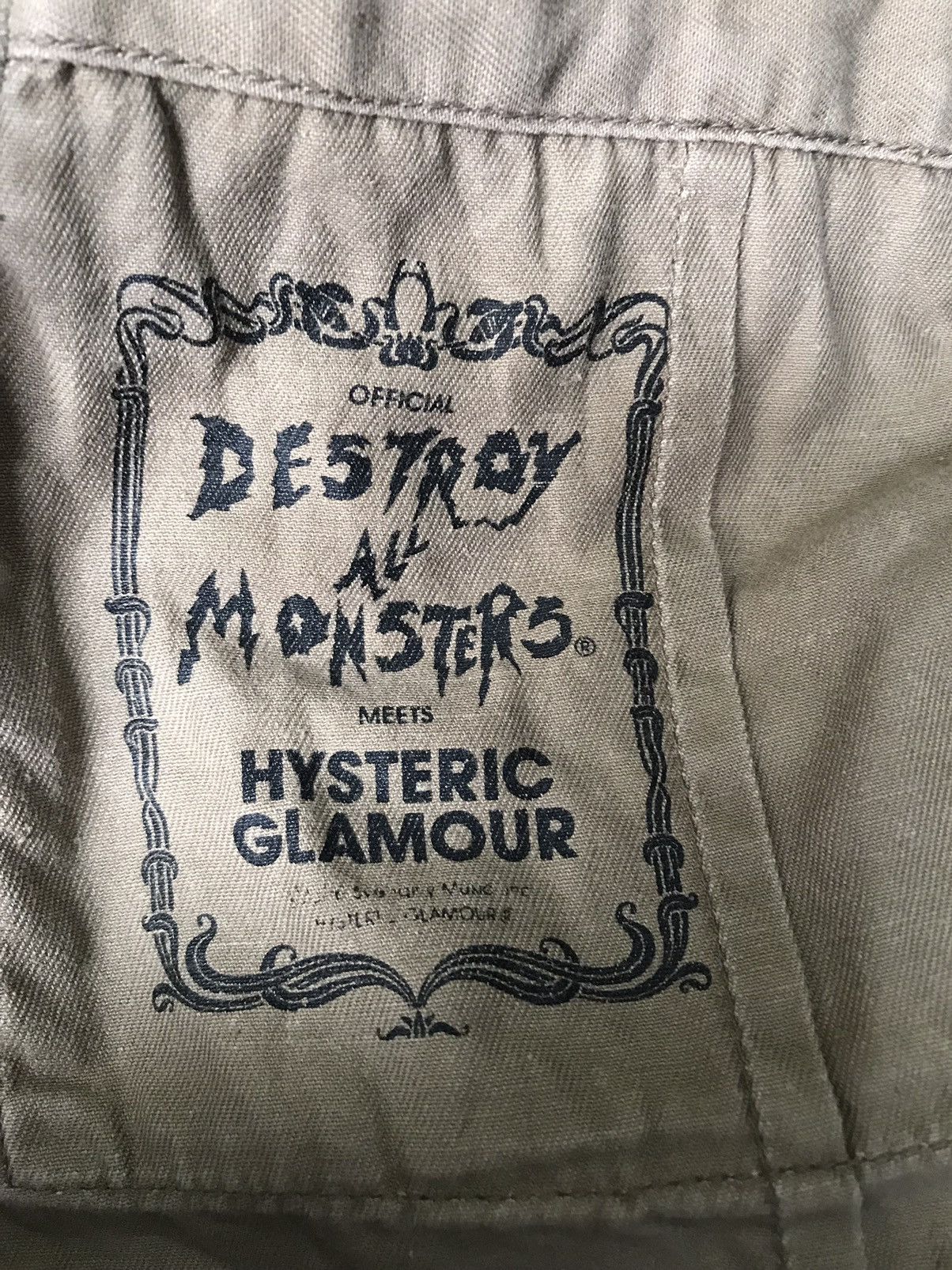 Hysteric Glamour Destroy All Monster meet Hysteric Glamour Fashion Jackets Size US XXS / EU 40 - 7 Thumbnail
