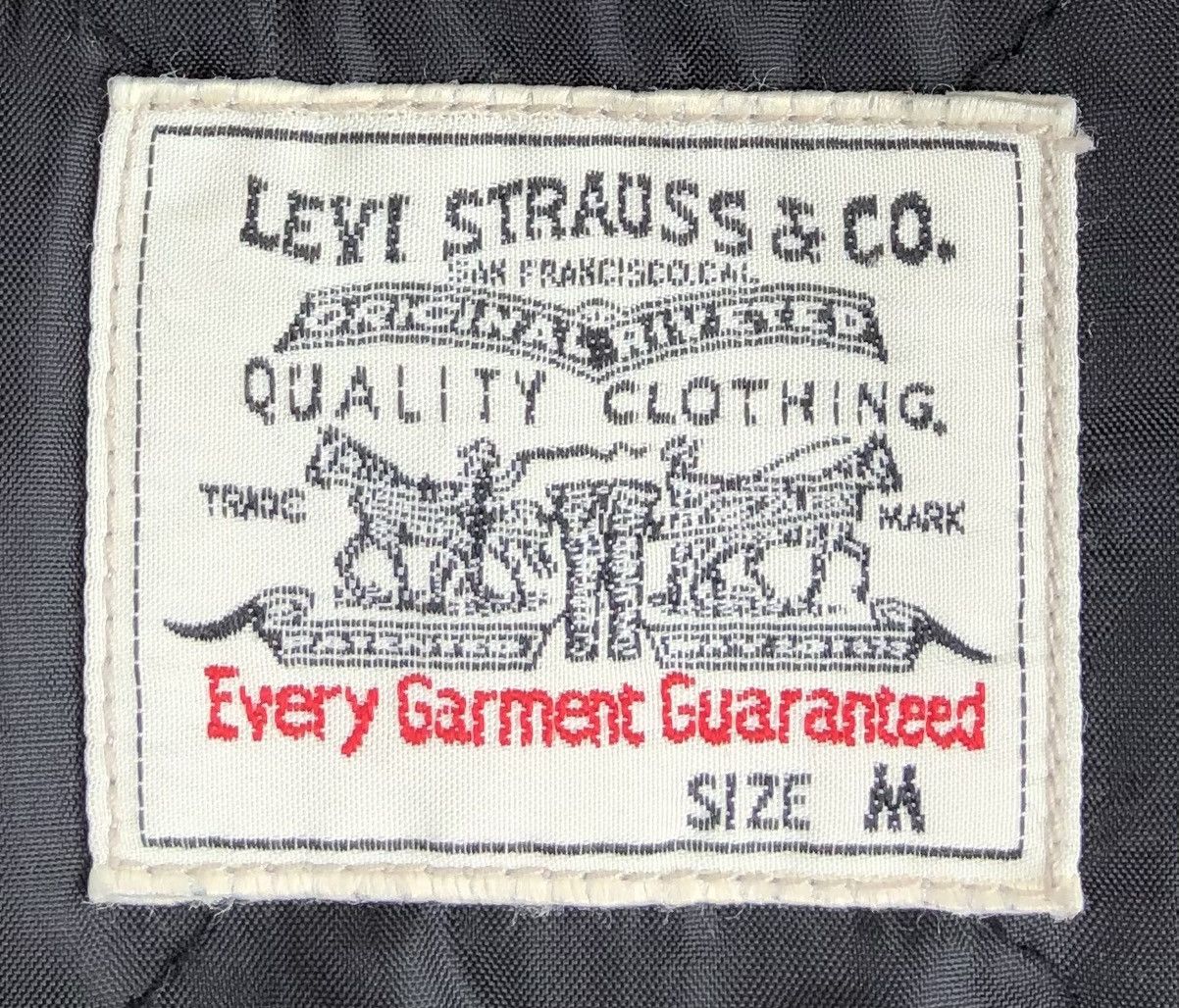 Levi's Levis Check Printed Jacket Quilted Lined Size US M / EU 48-50 / 2 - 7 Thumbnail