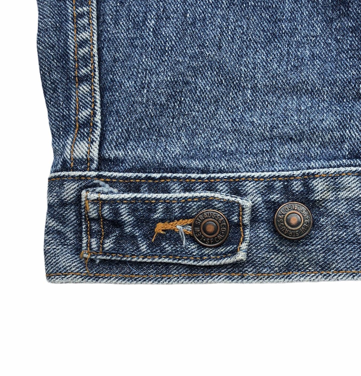 Levi's Vintage Clothing Vintage Levi's Paine Webber Trucker Jacket Made In USA 🇺🇸 Size US M / EU 48-50 / 2 - 13 Thumbnail