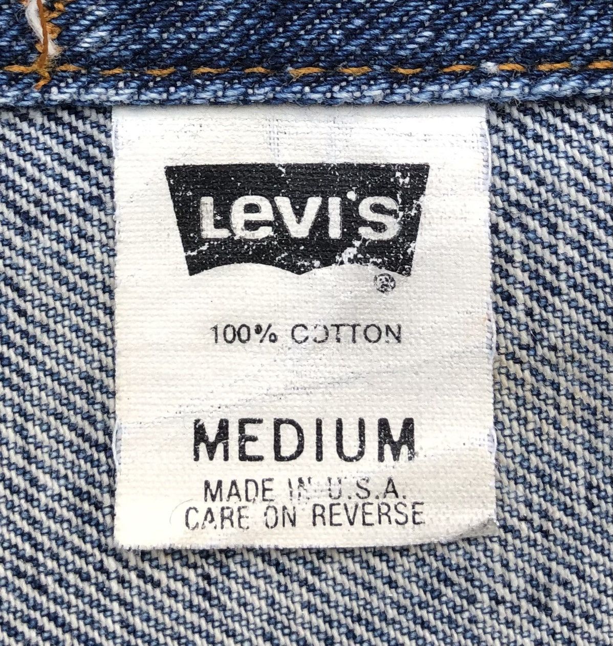 Levi's Vintage Clothing Vintage Levi's Paine Webber Trucker Jacket Made In USA 🇺🇸 Size US M / EU 48-50 / 2 - 14 Thumbnail