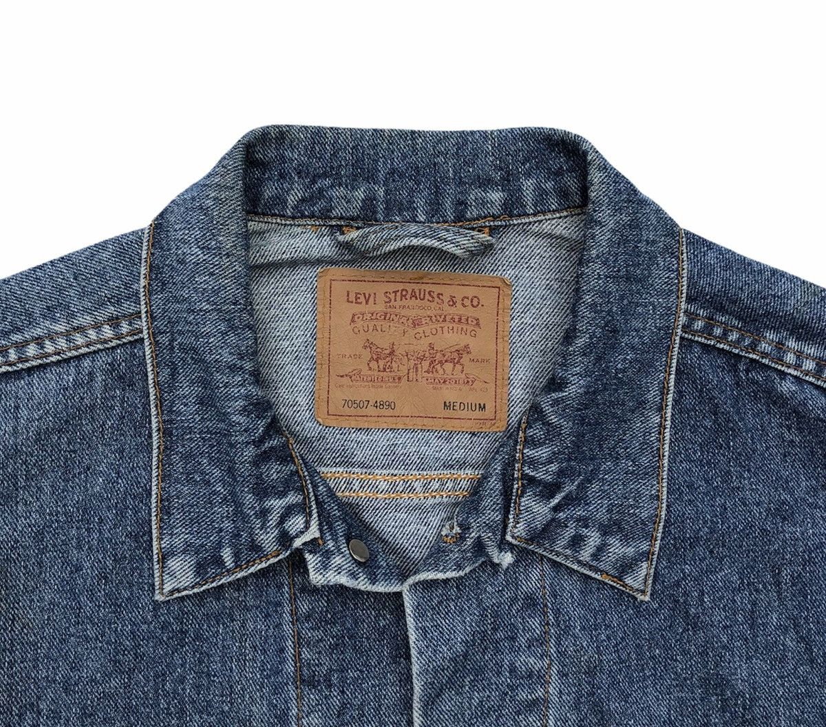 Levi's Vintage Clothing Vintage Levi's Paine Webber Trucker Jacket Made In USA 🇺🇸 Size US M / EU 48-50 / 2 - 10 Thumbnail