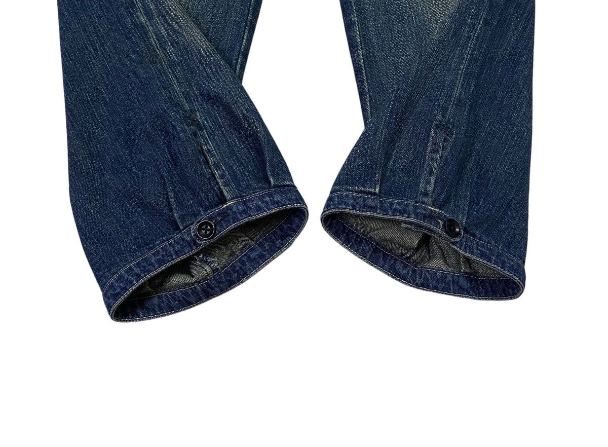Kapital Kapital Cropped Denim Pants Size US 30 / EU 46 - 23 Thumbnail