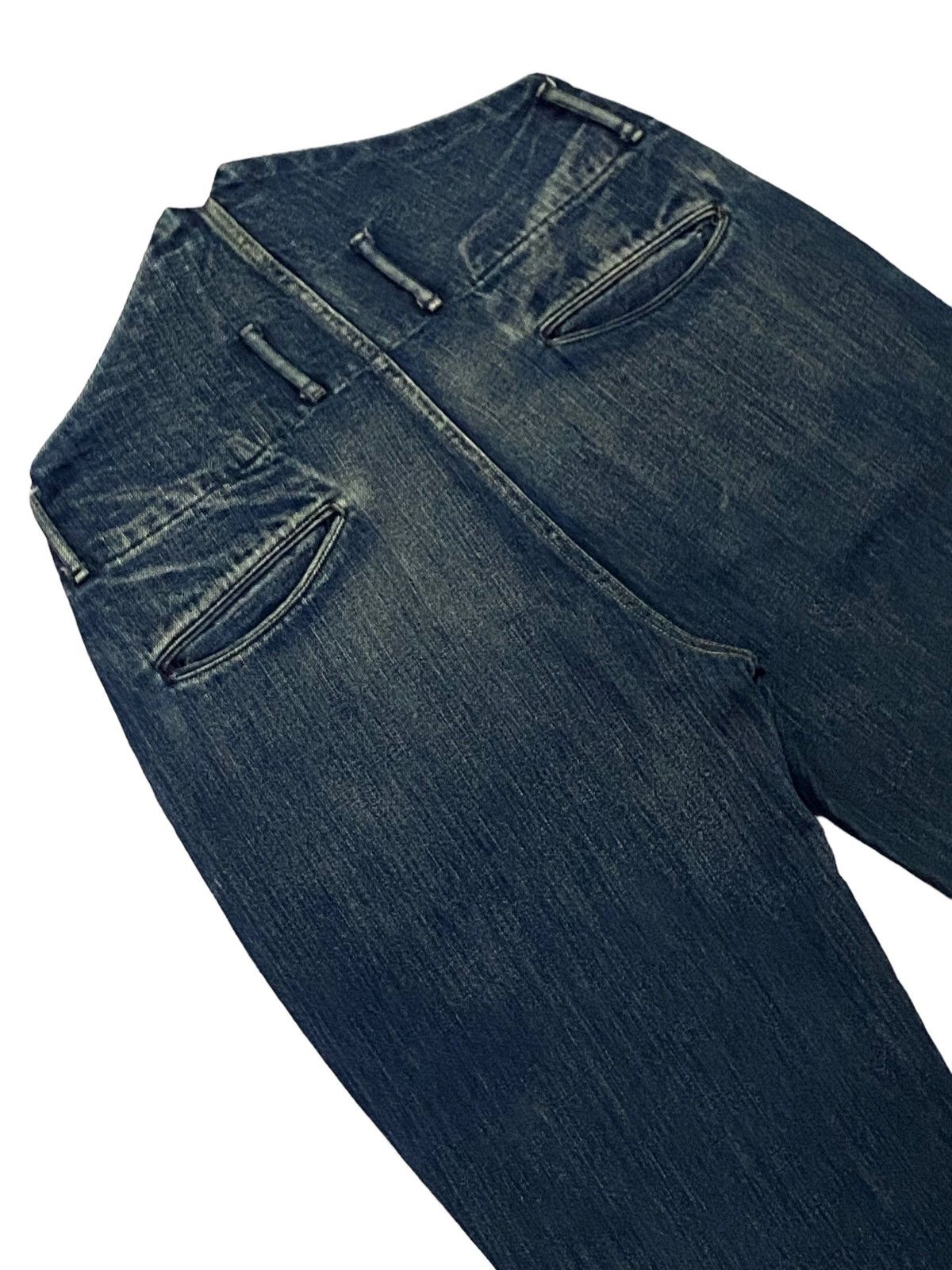 Kapital Kapital Cropped Denim Pants Size US 30 / EU 46 - 16 Thumbnail