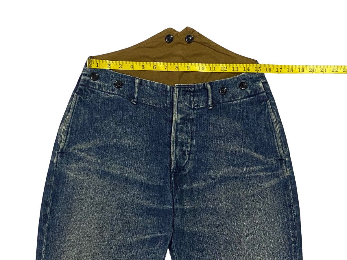 Kapital Kapital Cropped Denim Pants Size US 30 / EU 46 - 4 Thumbnail