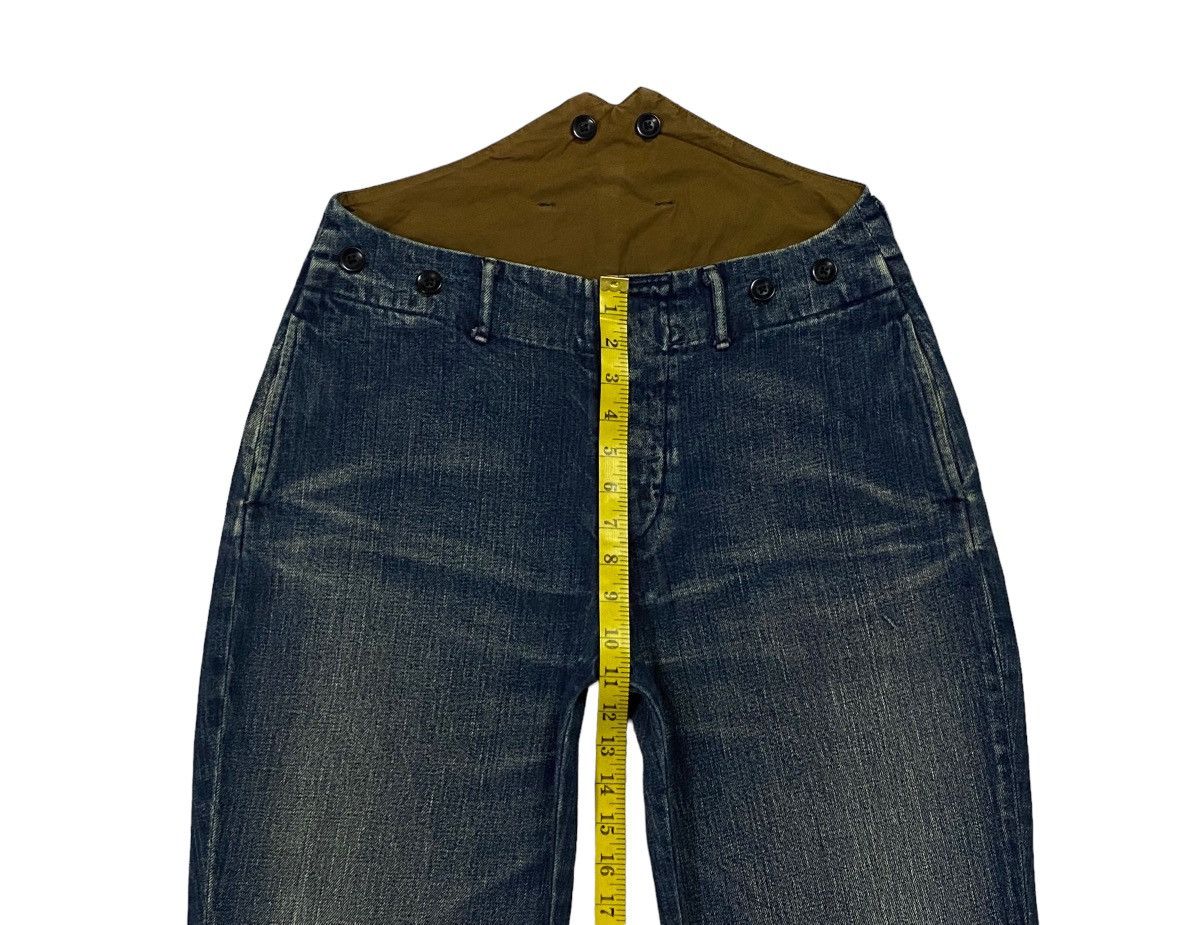 Kapital Kapital Cropped Denim Pants Size US 30 / EU 46 - 5 Thumbnail