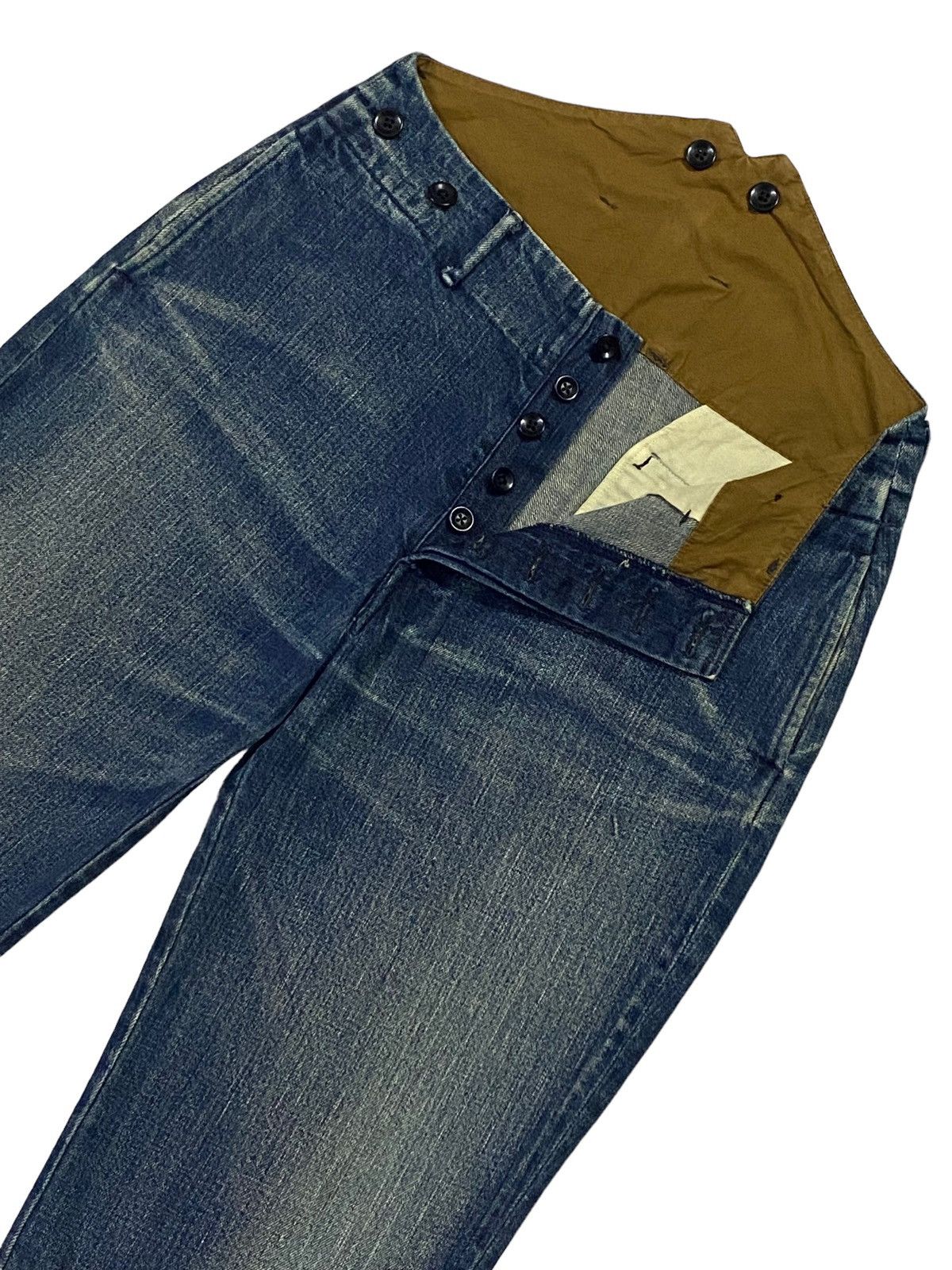 Kapital Kapital Cropped Denim Pants Size US 30 / EU 46 - 15 Thumbnail