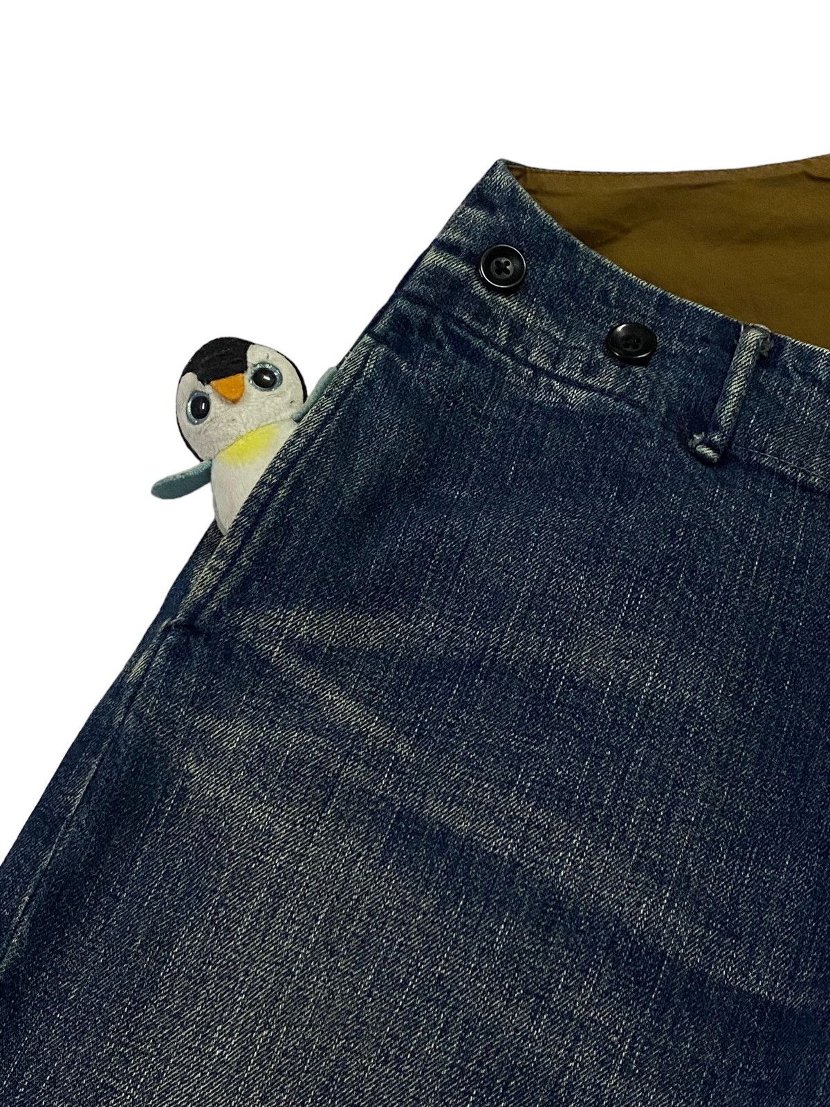 Kapital Kapital Cropped Denim Pants Size US 30 / EU 46 - 14 Thumbnail
