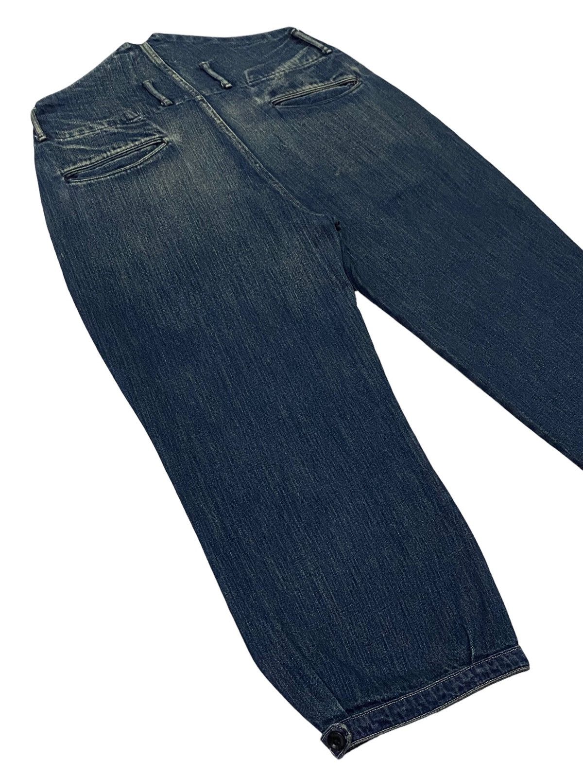 Kapital Kapital Cropped Denim Pants Size US 30 / EU 46 - 20 Thumbnail