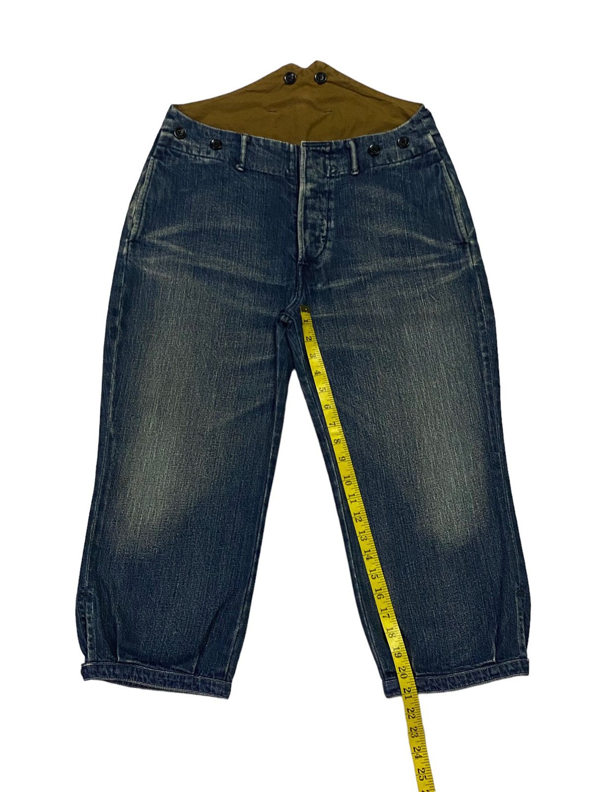 Kapital Kapital Cropped Denim Pants Size US 30 / EU 46 - 7 Thumbnail