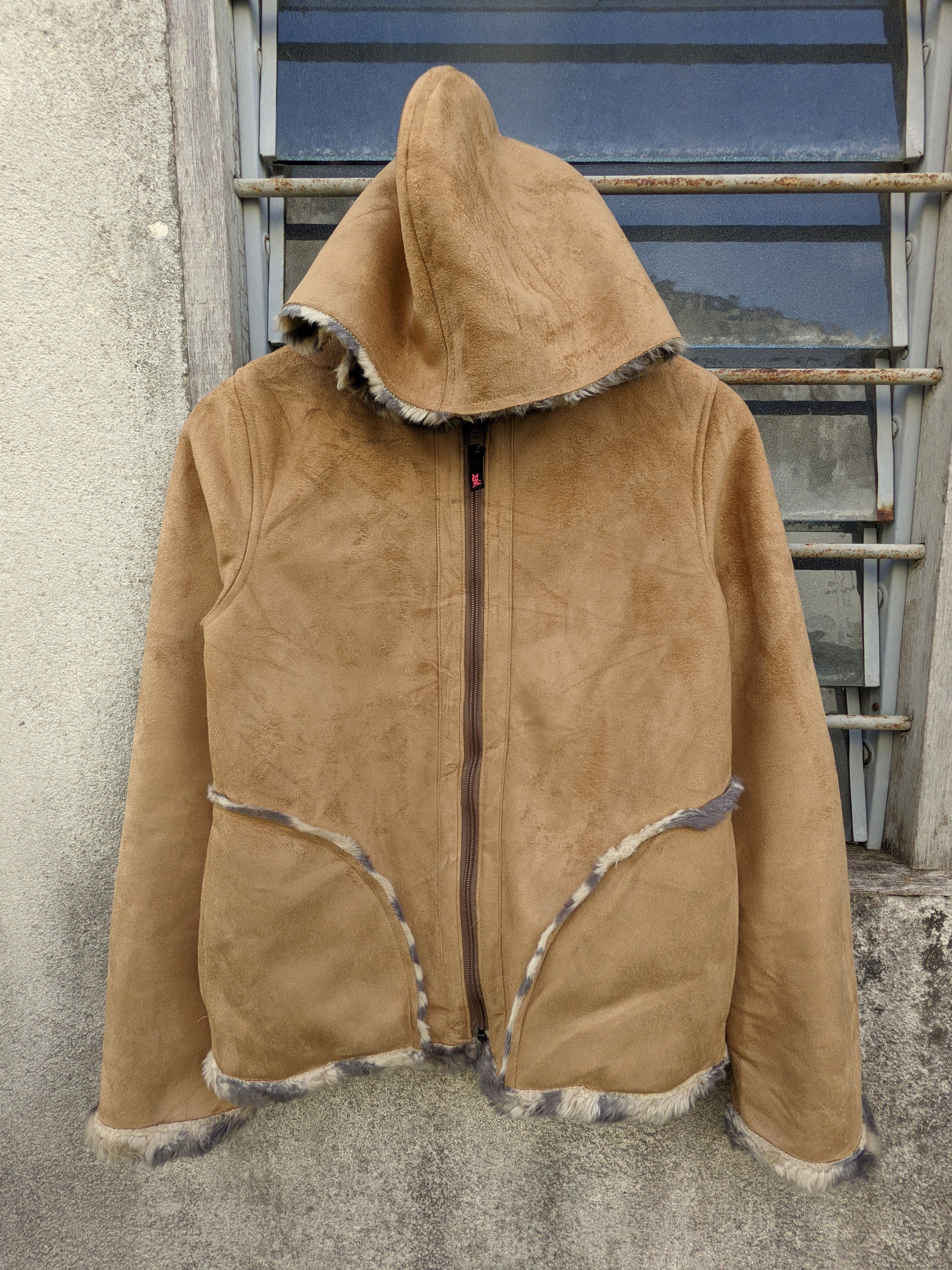 Japanese Brand ⚡️Steals⚡️ X-girl Riversible Jacket Size M / US 6-8 / IT 42-44 - 5 Thumbnail