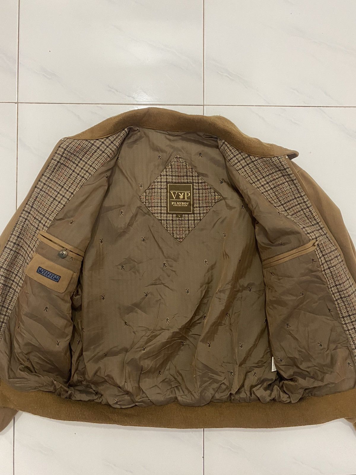 Playboy VTG VIP Playboy Zipper Jacket Size US L / EU 52-54 / 3 - 7 Thumbnail