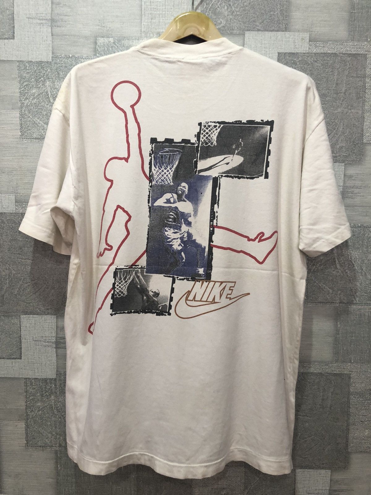 Jordan Brand × Nike × Vintage Vintage Nike Air Jordan Jumpman AJ 1 Size US L / EU 52-54 / 3 - 4 Thumbnail