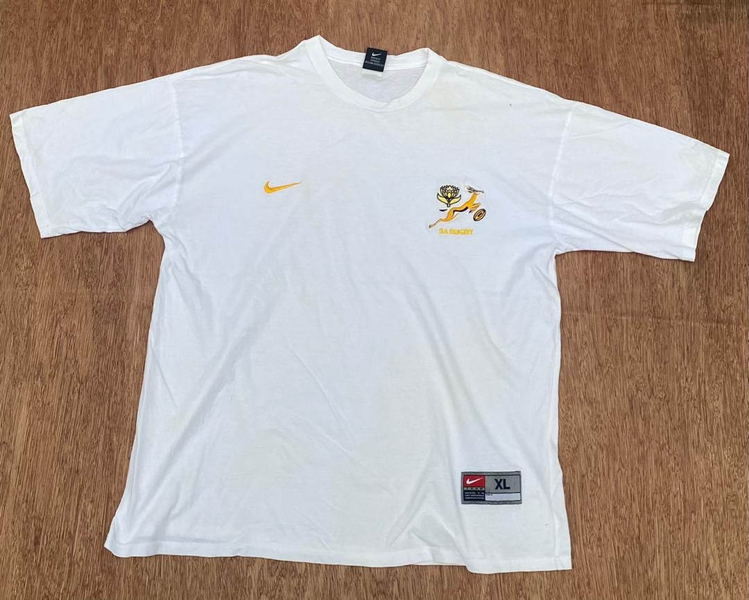 Nike × Vintage Vintage Tee NIKE RUGBY ( A 12 ) Size US XL / EU 56 / 4 - 1 Thumbnail