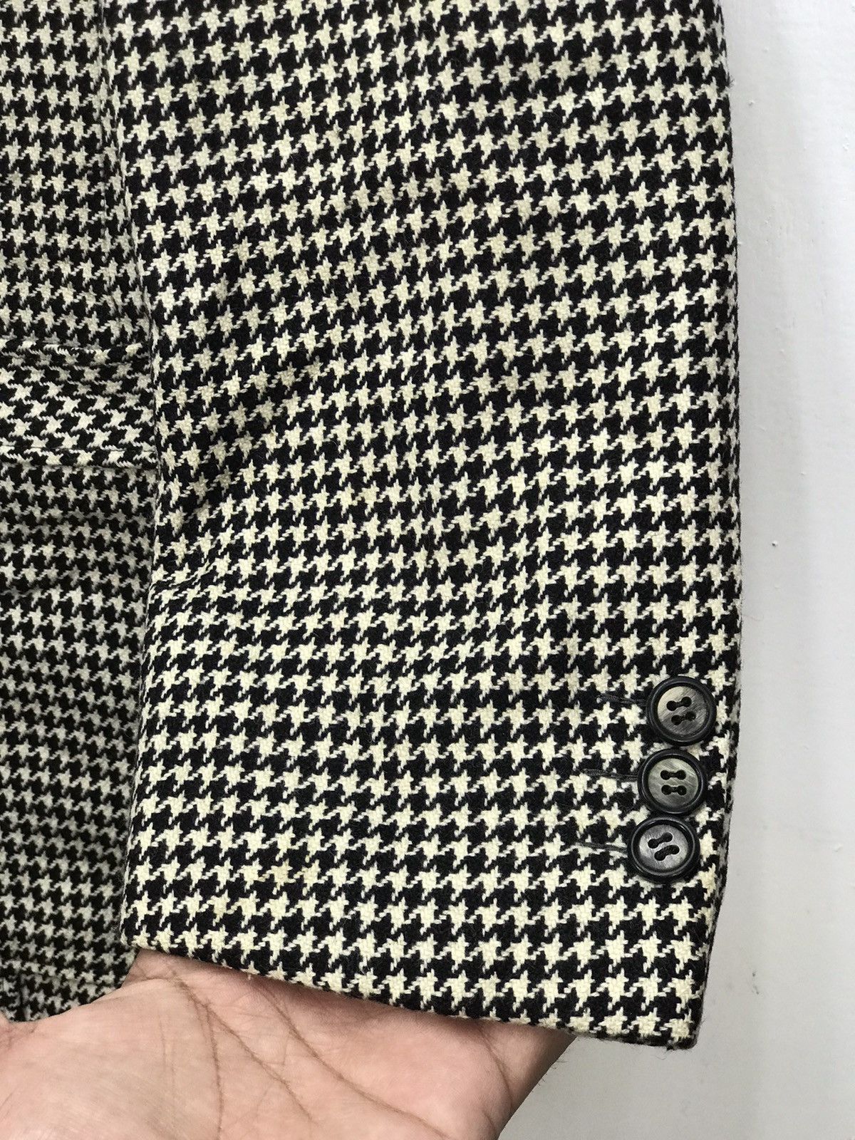 Lanvin Steal!! Lanvin Paris Hound Tooth Rare Design Jacket Size US M / EU 48-50 / 2 - 4 Thumbnail
