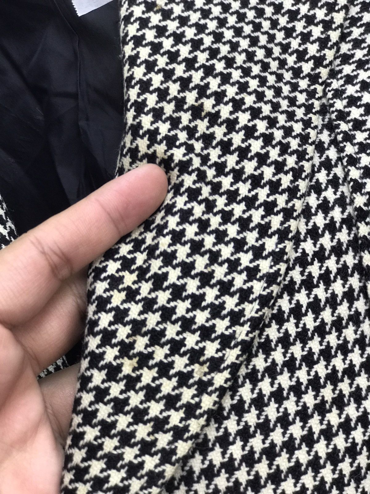 Lanvin Steal!! Lanvin Paris Hound Tooth Rare Design Jacket Size US M / EU 48-50 / 2 - 9 Thumbnail