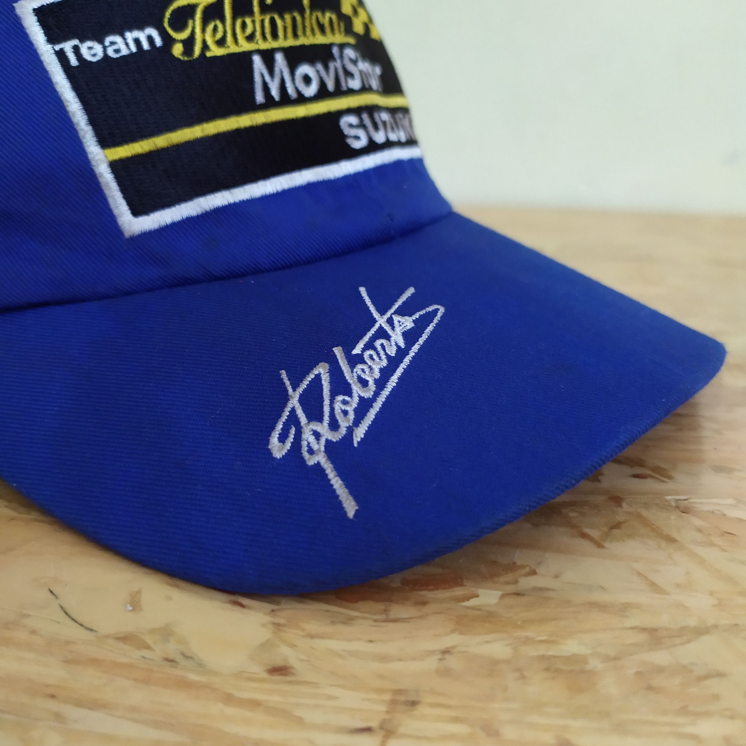 Gear for Sports 📦FREE SHIPPING 00s Kenny Robert Moto GP Hat Suzuki Movista Size ONE SIZE - 6 Thumbnail