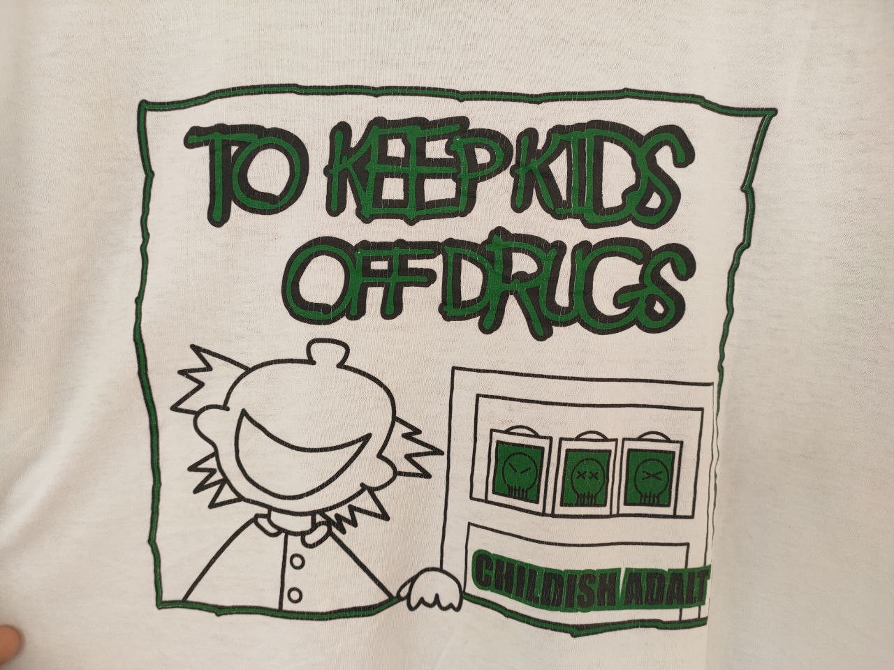D.A.R.E Vintage To Keep Kids Off Drugs T Size US M / EU 48-50 / 2 - 2 Thumbnail