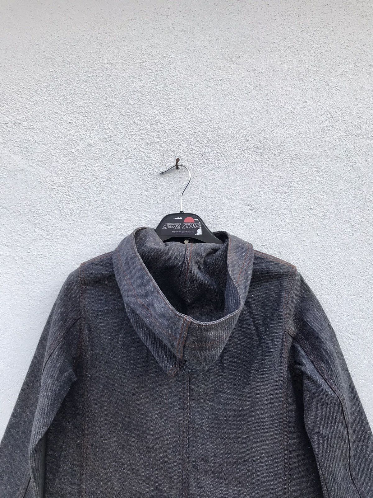 Japanese Brand Shima Shima Denim Hooded Long Jackets Size XS / US 0-2 / IT 36-38 - 11 Thumbnail
