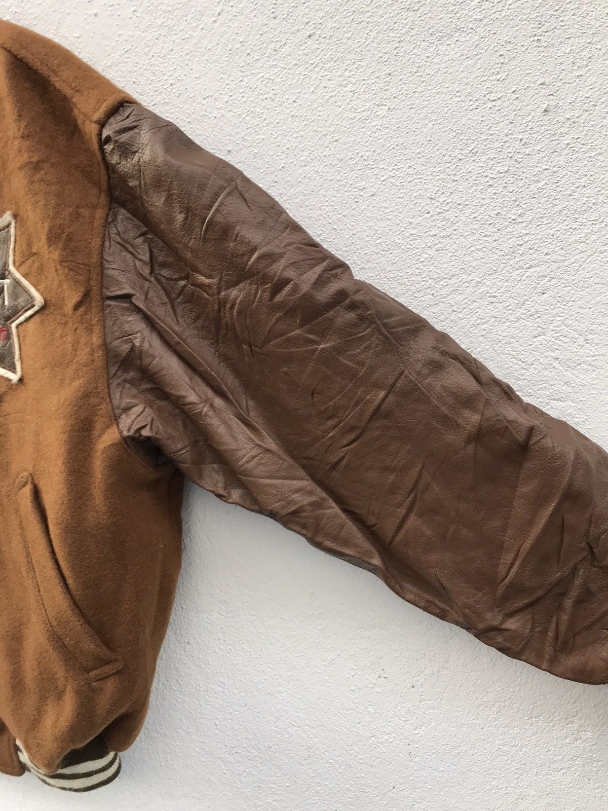 Japanese Brand × Vintage Vtg SAB Street by AtelierSab Reversible Wool Varsity Jacket Size US M / EU 48-50 / 2 - 6 Thumbnail