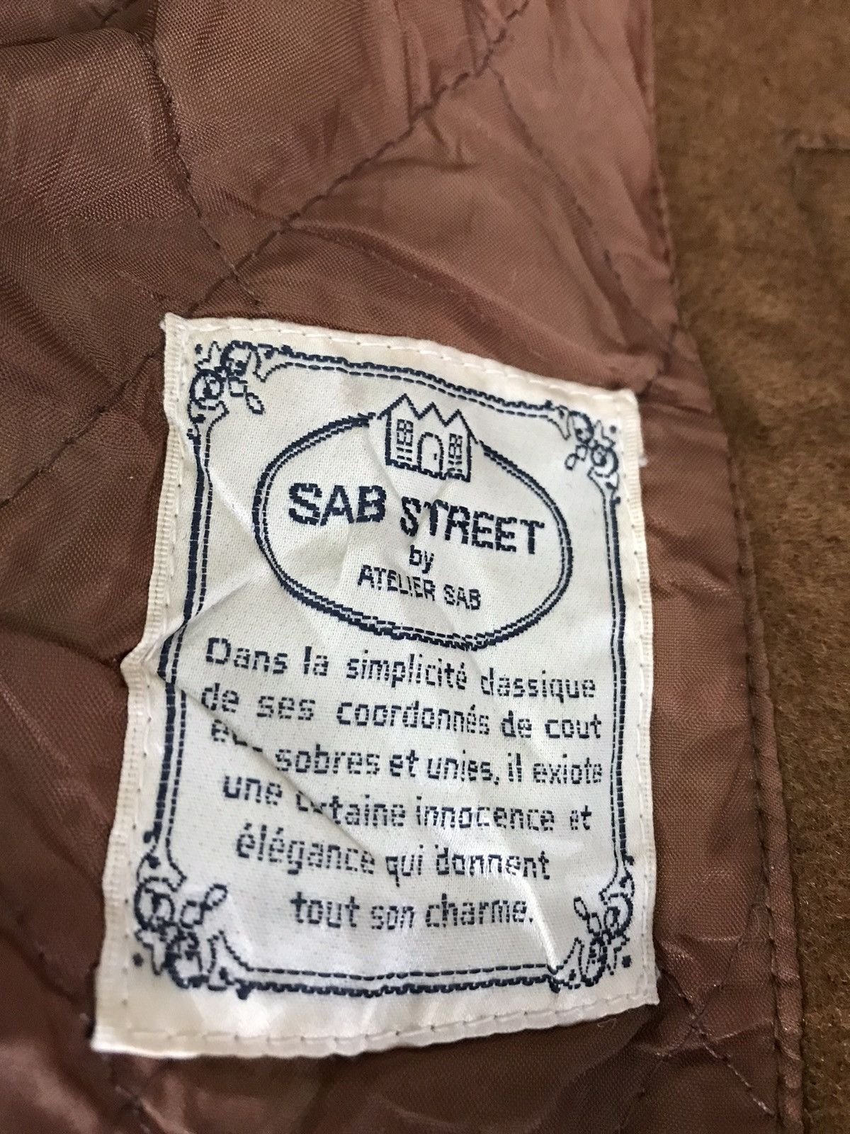 Japanese Brand × Vintage Vtg SAB Street by AtelierSab Reversible Wool Varsity Jacket Size US M / EU 48-50 / 2 - 16 Thumbnail