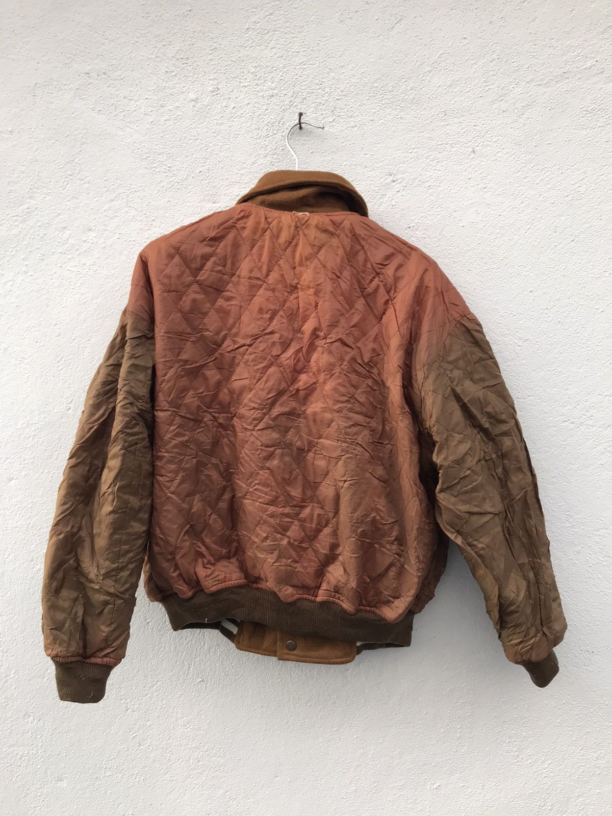 Japanese Brand × Vintage Vtg SAB Street by AtelierSab Reversible Wool Varsity Jacket Size US M / EU 48-50 / 2 - 15 Thumbnail
