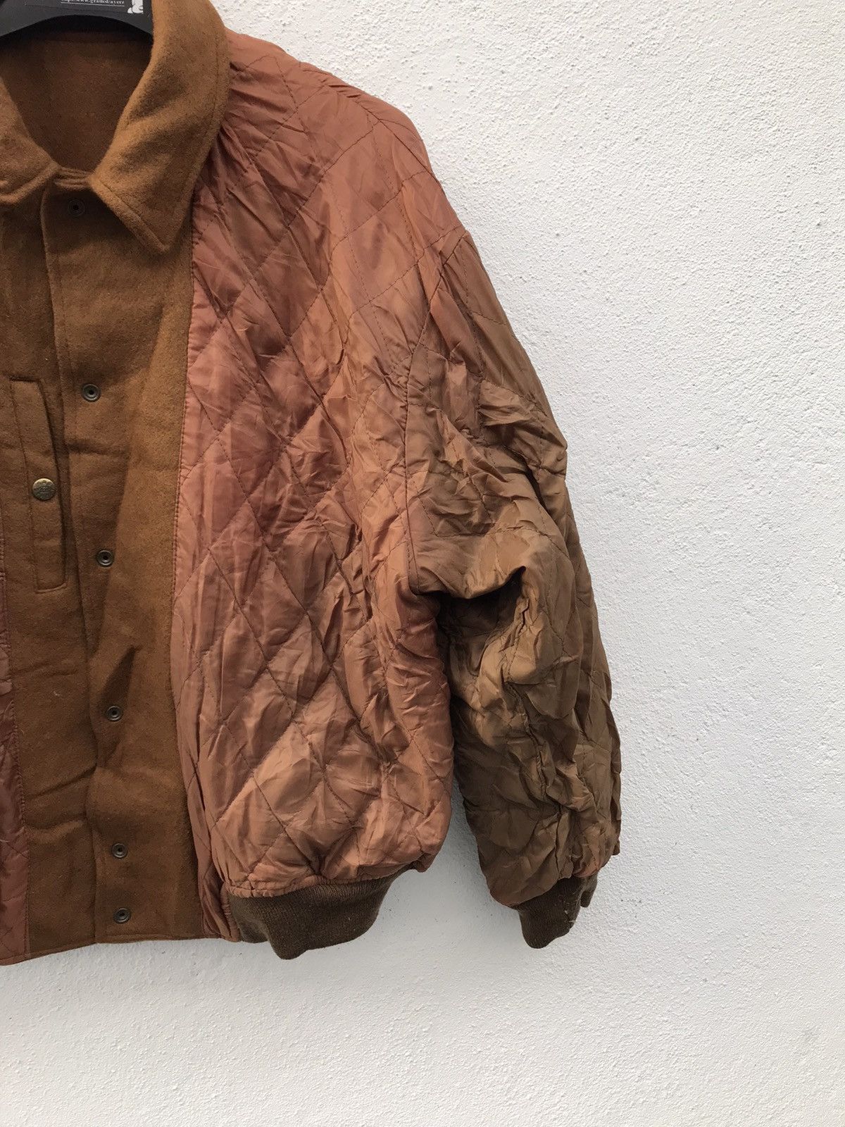 Japanese Brand × Vintage Vtg SAB Street by AtelierSab Reversible Wool Varsity Jacket Size US M / EU 48-50 / 2 - 14 Thumbnail