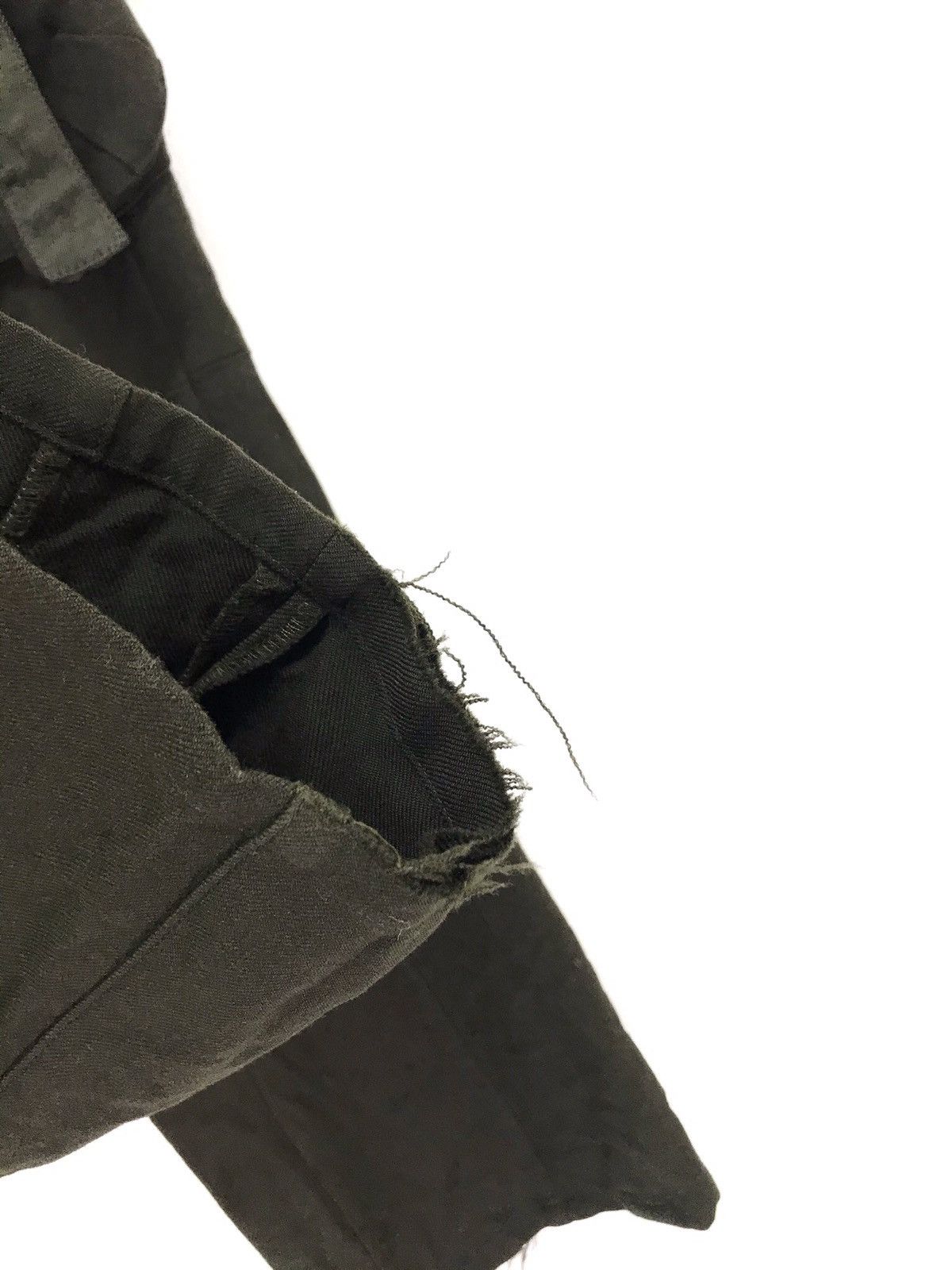Japanese Brand Kenji Ito Wool Cargo Pant Short Rise Straight Size US 34 / EU 50 - 5 Thumbnail