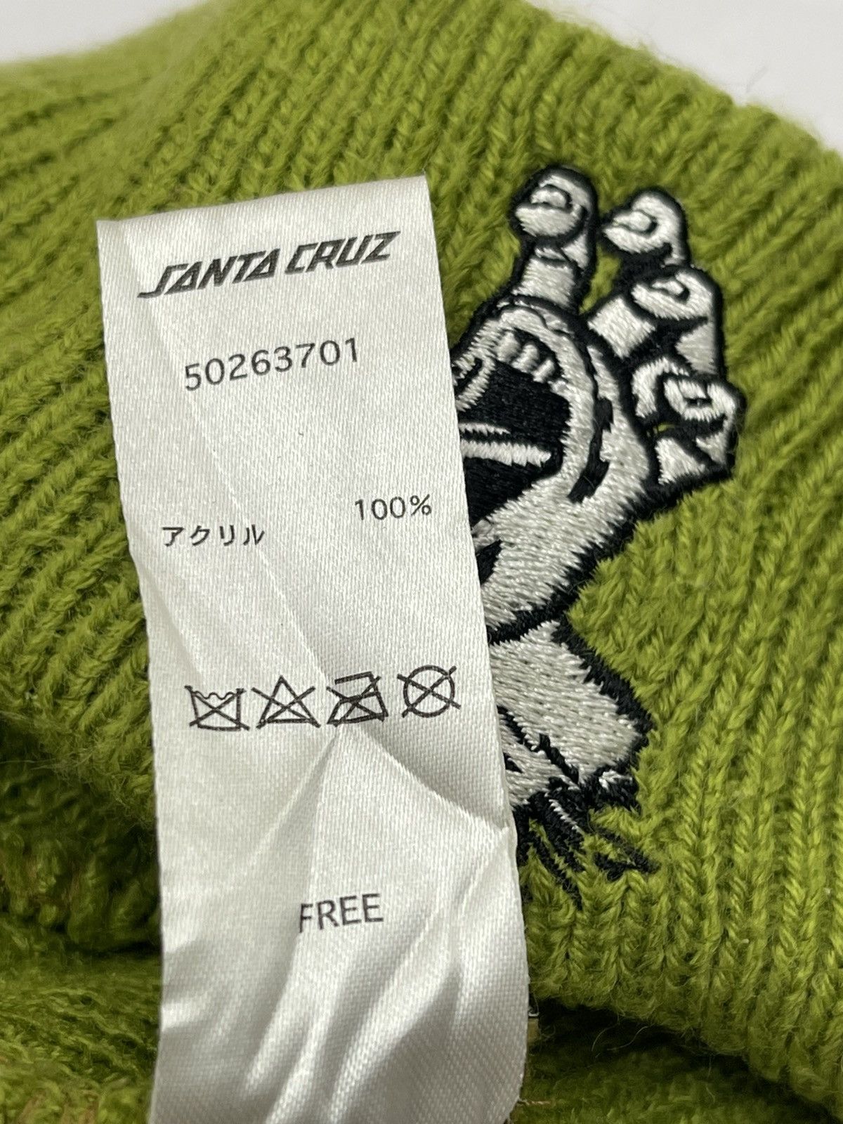 Santa Cruz Skateboards Santa Cruz Skateboard Beanie Hats Size ONE SIZE - 5 Thumbnail