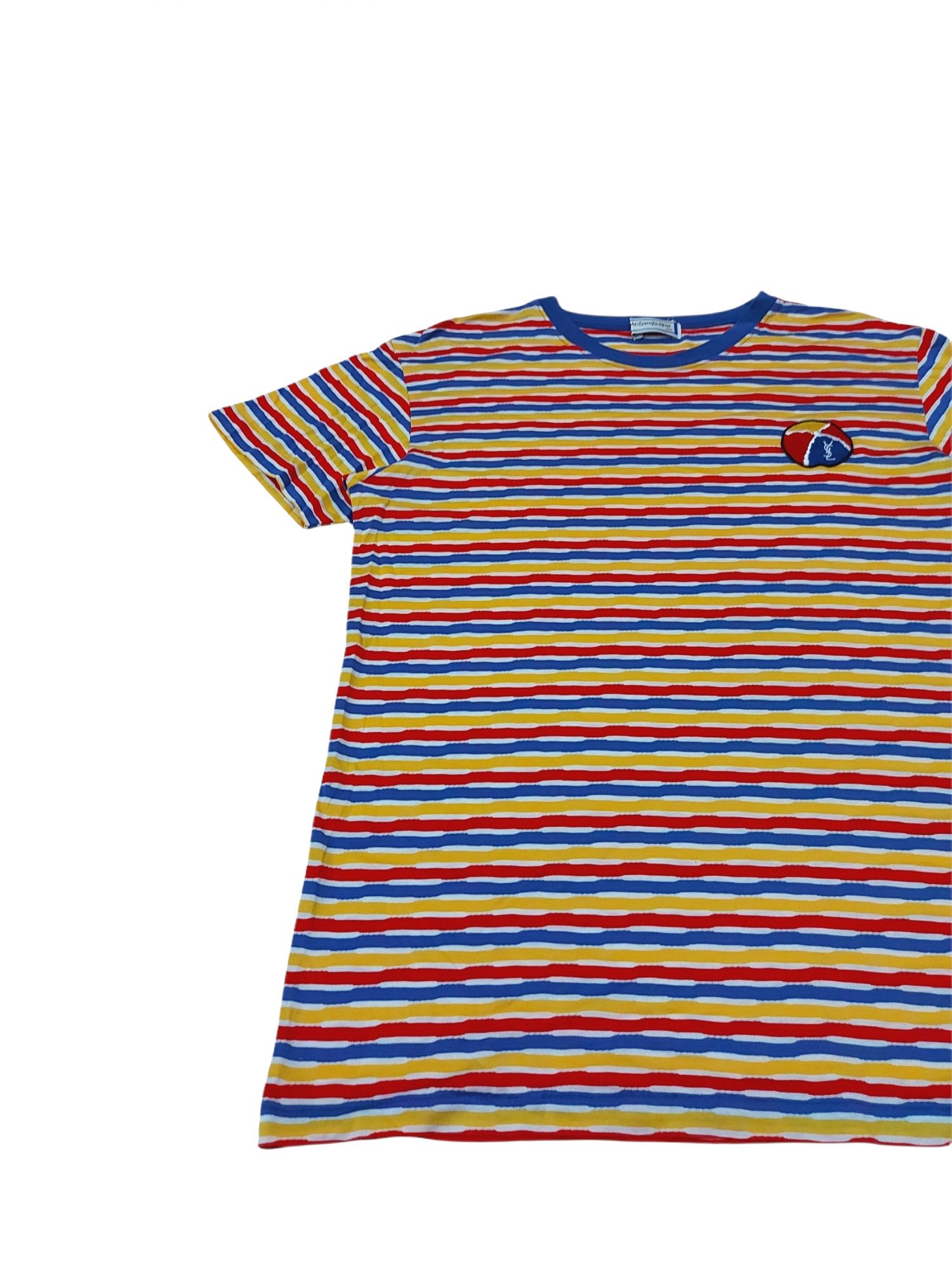 Designer × Yves Saint Laurent VERY RARE! VTG YVES SAINT LAURENT VIBRANT STRIPED Size US M / EU 48-50 / 2 - 4 Thumbnail