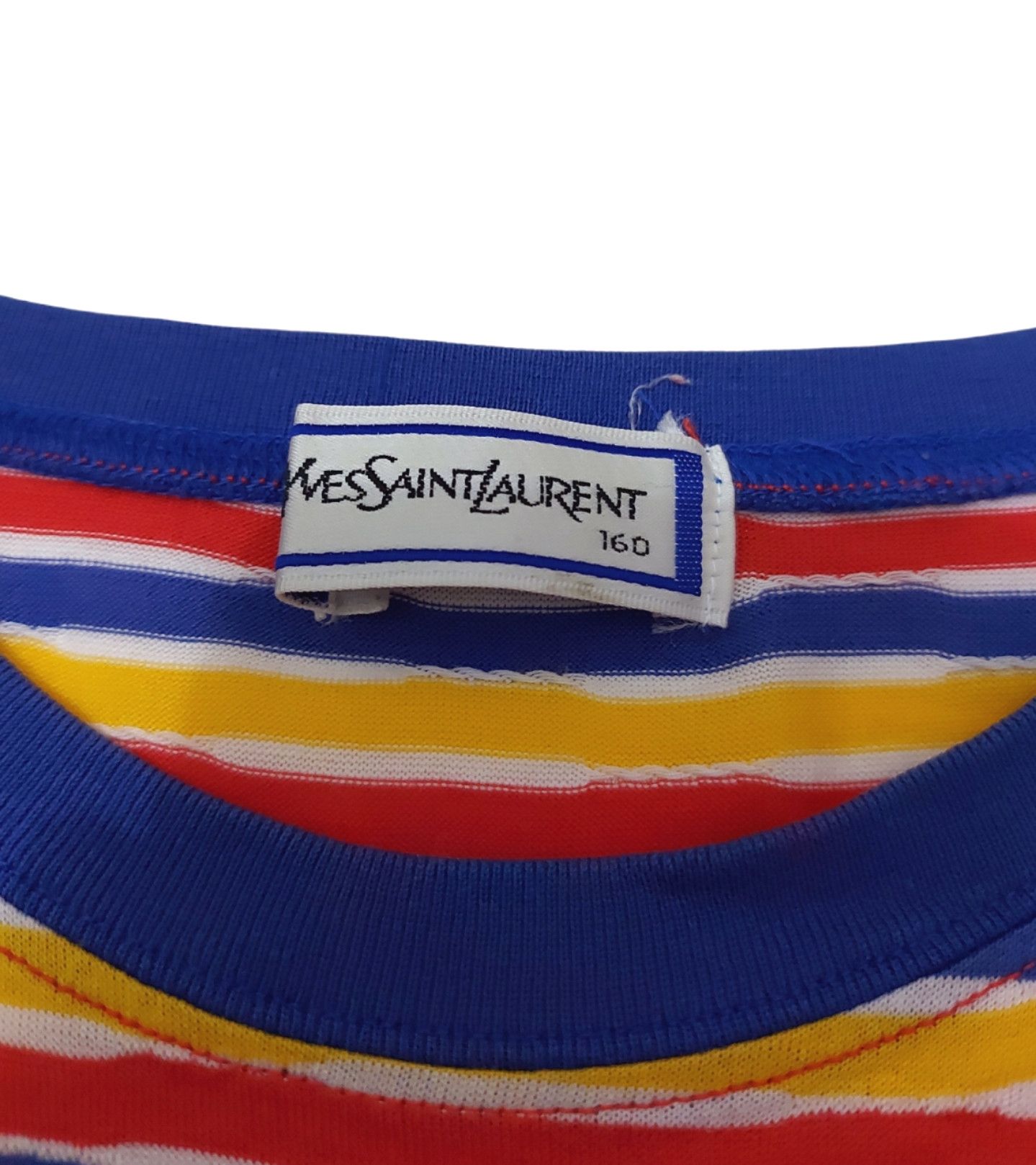 Designer × Yves Saint Laurent VERY RARE! VTG YVES SAINT LAURENT VIBRANT STRIPED Size US M / EU 48-50 / 2 - 7 Thumbnail