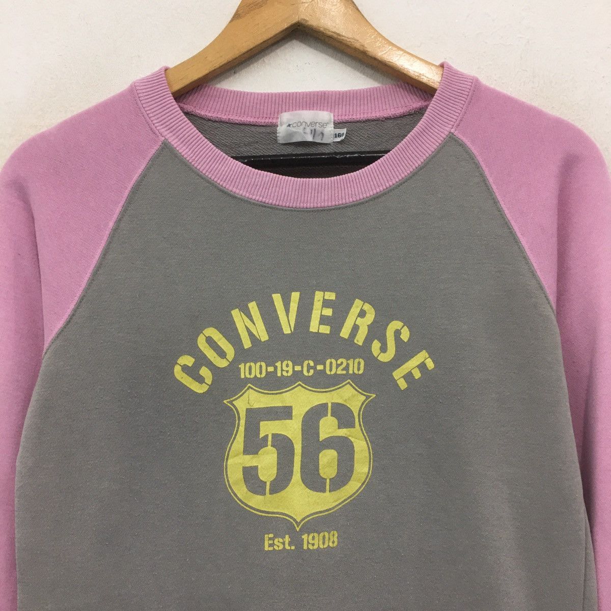 Converse × Vintage Converse Sweatshirt CrewneckBiglogo Spell CONVERSE All Star Size US S / EU 44-46 / 1 - 3 Thumbnail