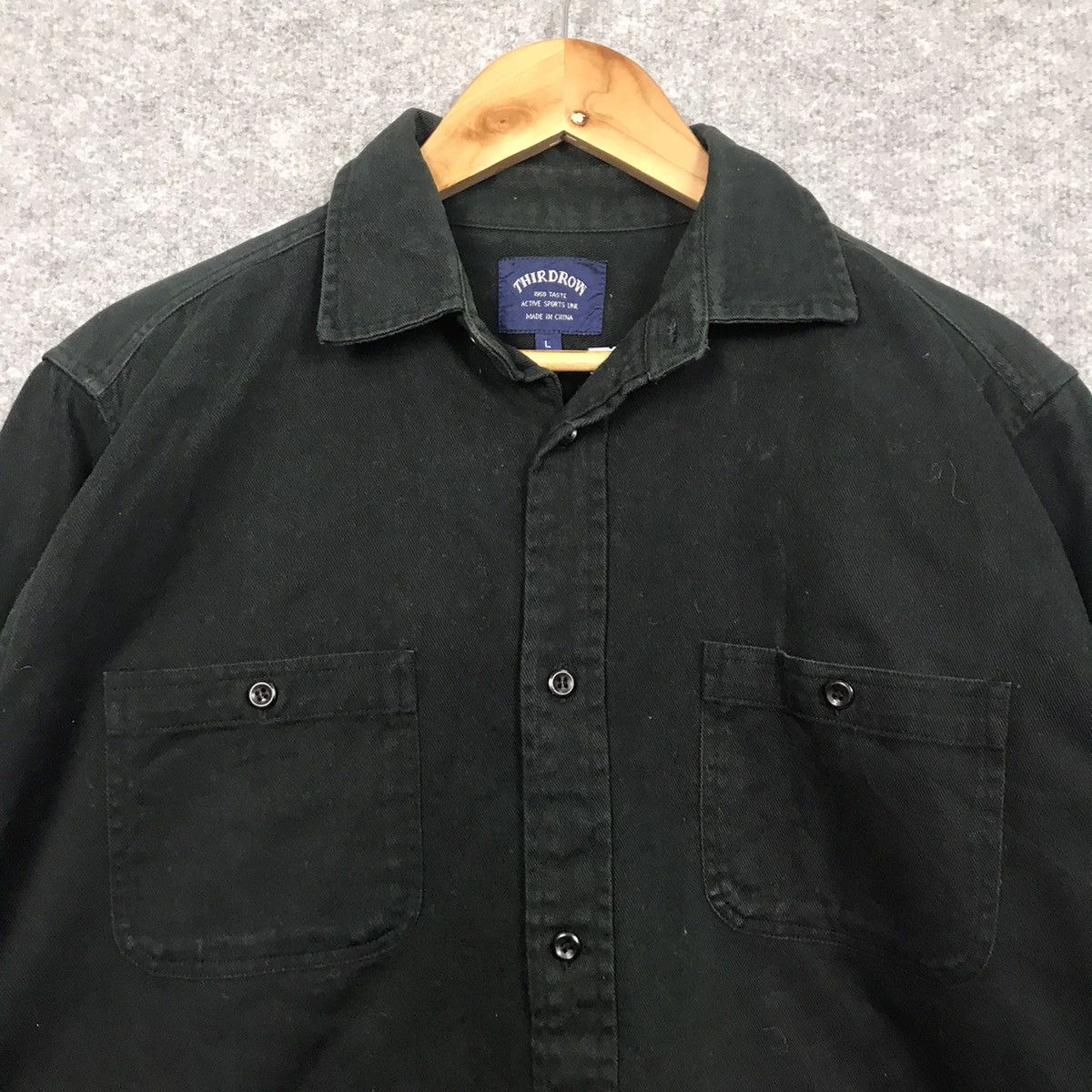 Japanese Brand Thirdrow inspired Art button up Shirt Size US L / EU 52-54 / 3 - 5 Thumbnail