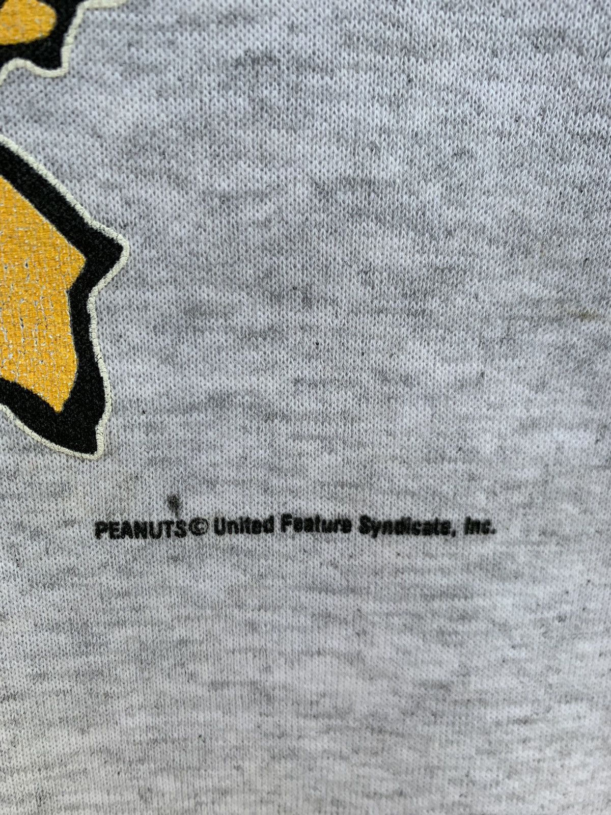 Peanuts Vintage 80s Peanuts Woodstock Mirror Print Sweatshirt Size US L / EU 52-54 / 3 - 5 Thumbnail