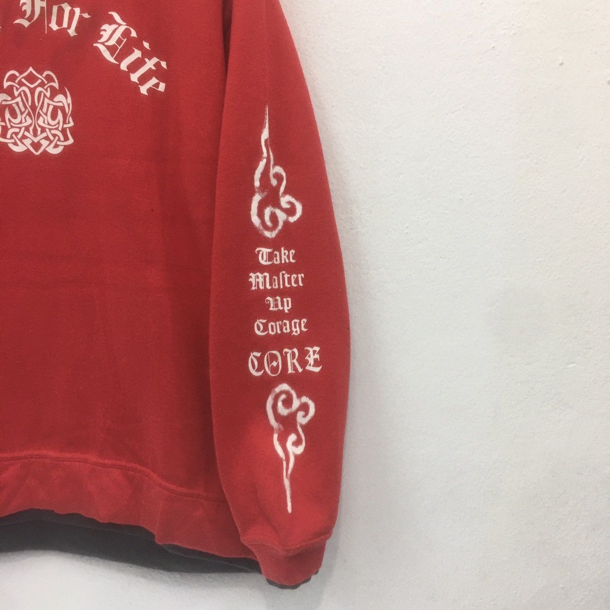 Vintage Vintage THIRD WAVE Sweatshirt BigLogoSpellout Down For Life Size US L / EU 52-54 / 3 - 5 Thumbnail