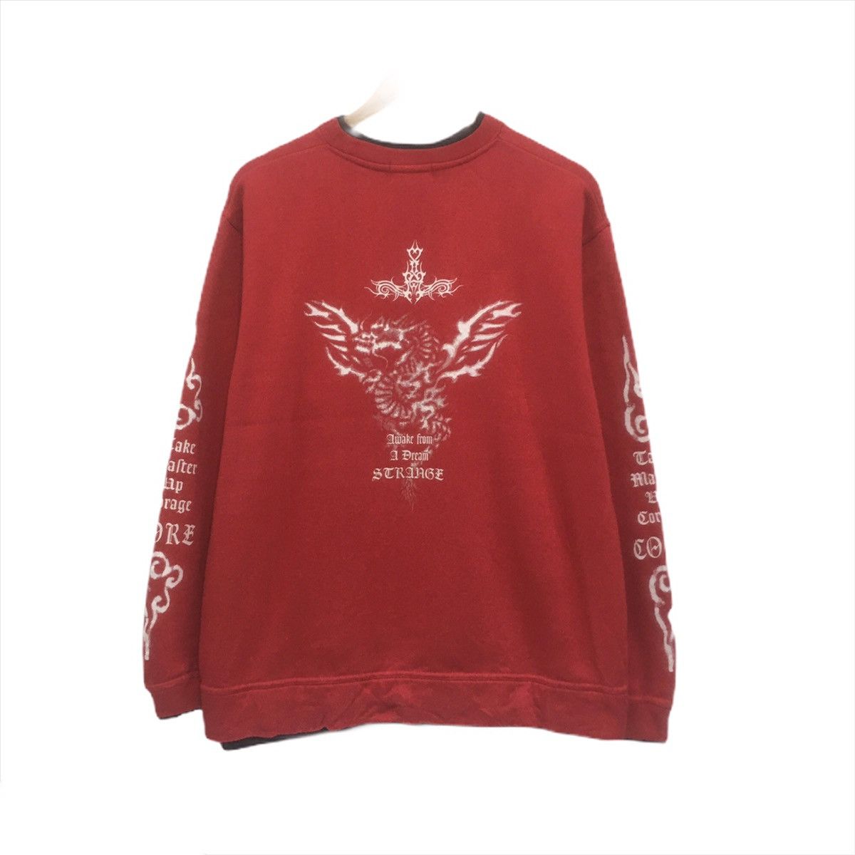 Vintage Vintage THIRD WAVE Sweatshirt BigLogoSpellout Down For Life Size US L / EU 52-54 / 3 - 1 Thumbnail