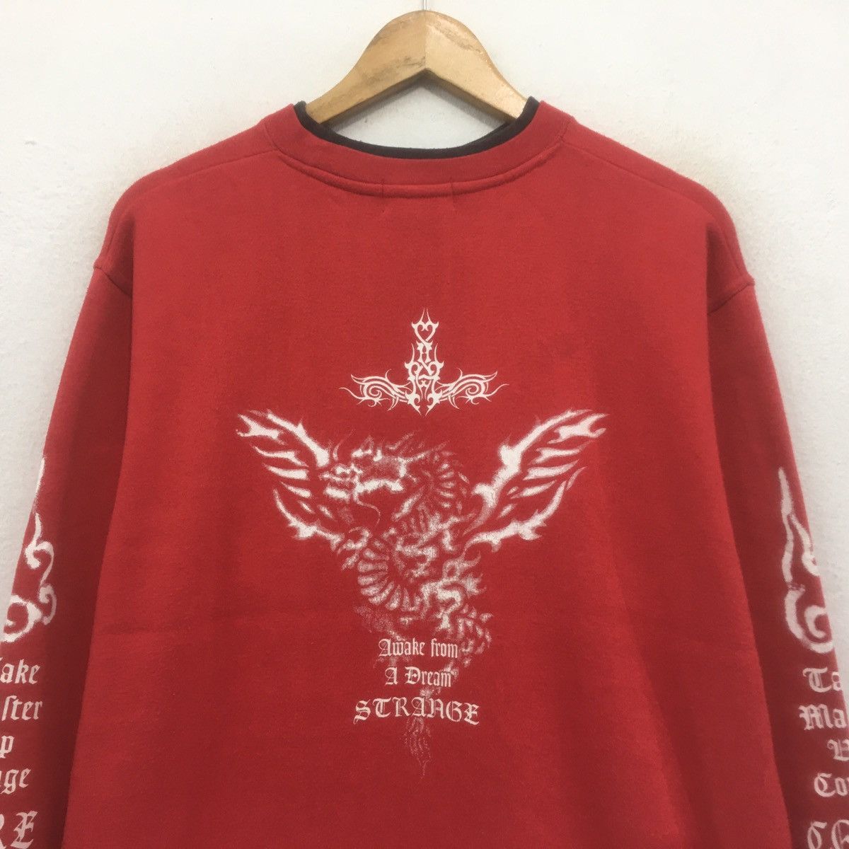 Vintage Vintage THIRD WAVE Sweatshirt BigLogoSpellout Down For Life Size US L / EU 52-54 / 3 - 6 Thumbnail
