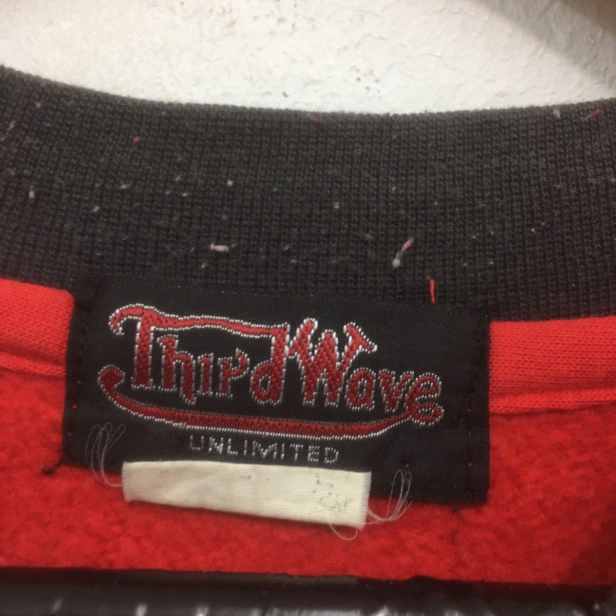 Vintage Vintage THIRD WAVE Sweatshirt BigLogoSpellout Down For Life Size US L / EU 52-54 / 3 - 8 Thumbnail