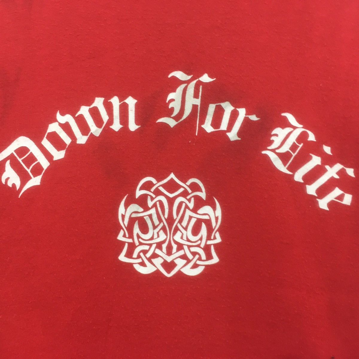 Vintage Vintage THIRD WAVE Sweatshirt BigLogoSpellout Down For Life Size US L / EU 52-54 / 3 - 4 Thumbnail