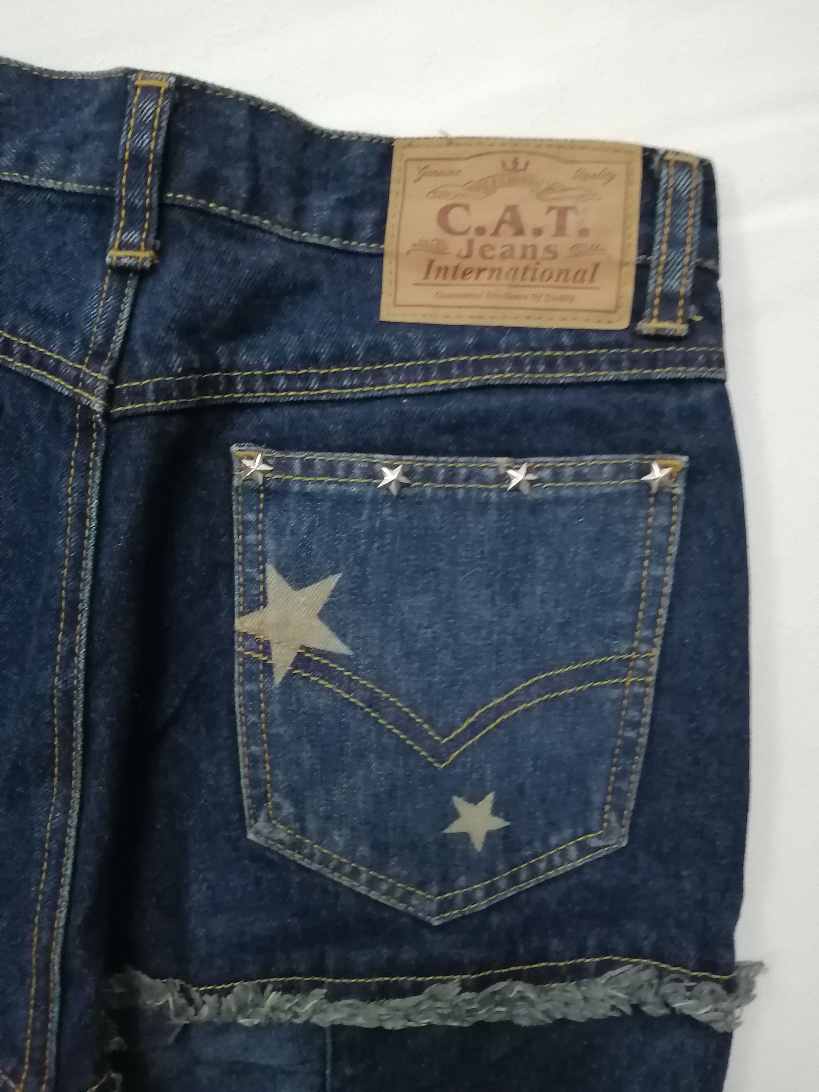Japanese Brand Back & Forth C.a.t Jeans like Hysteric Style Bootcut Jeans Size US 26 / EU 42 - 7 Thumbnail