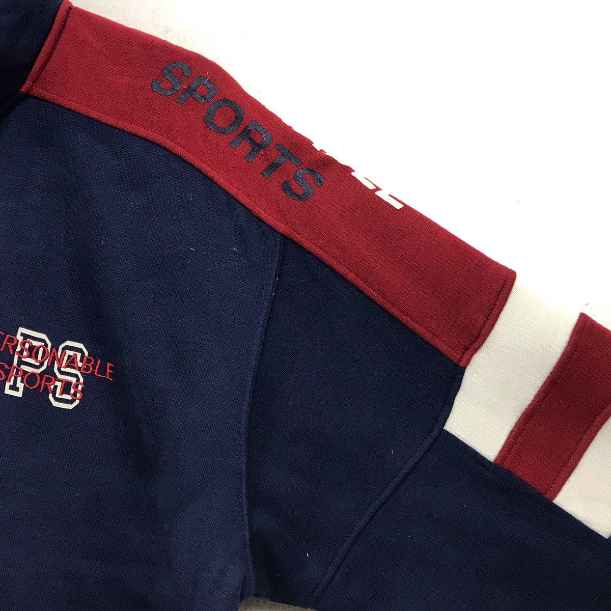 Japanese Brand × PERSON'S Personable SportHalf Button Sweatshirt Size US L / EU 52-54 / 3 - 5 Thumbnail