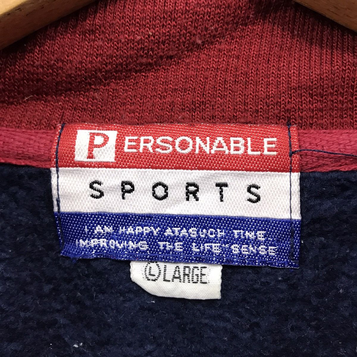 Japanese Brand × PERSON'S Personable SportHalf Button Sweatshirt Size US L / EU 52-54 / 3 - 7 Thumbnail