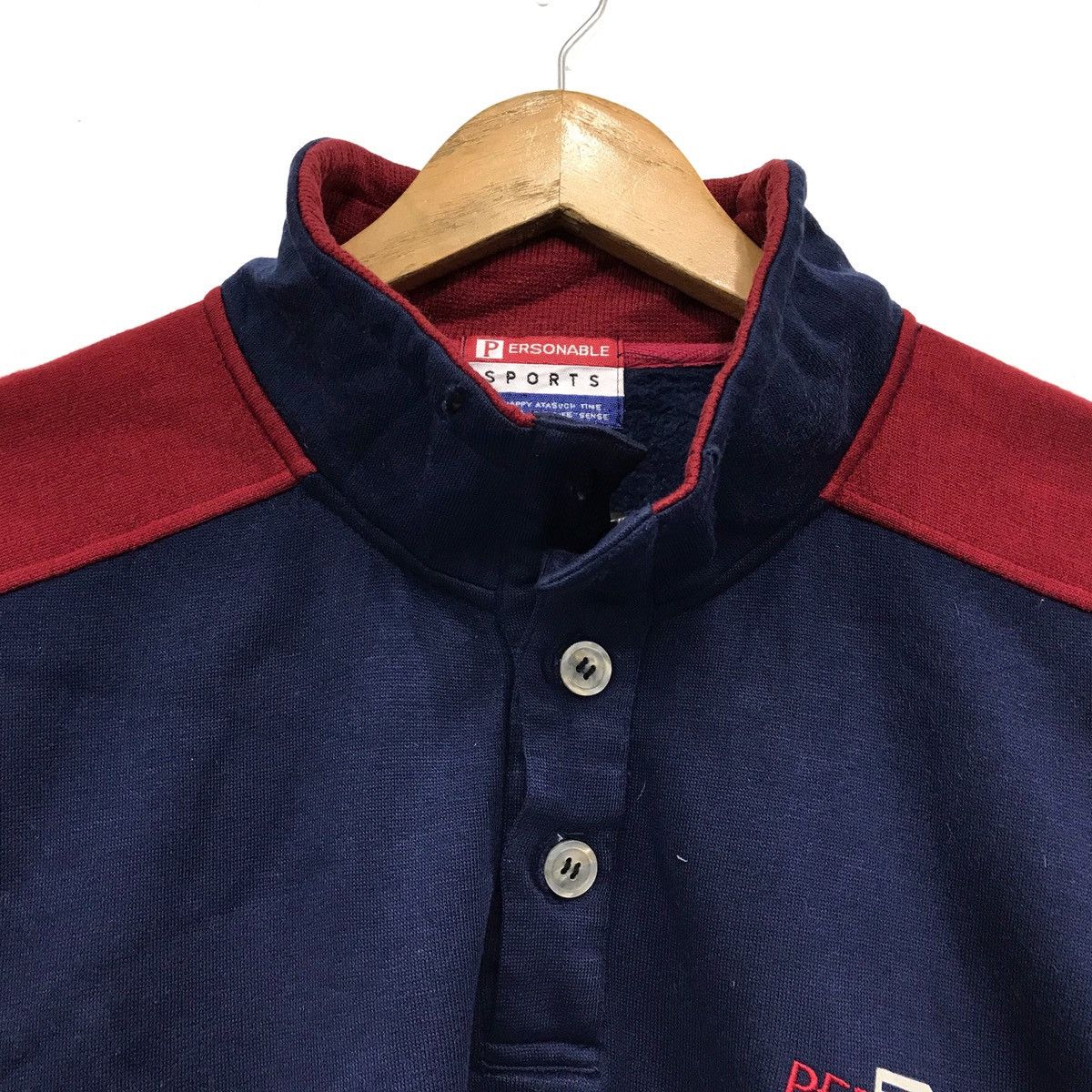 Japanese Brand × PERSON'S Personable SportHalf Button Sweatshirt Size US L / EU 52-54 / 3 - 3 Thumbnail