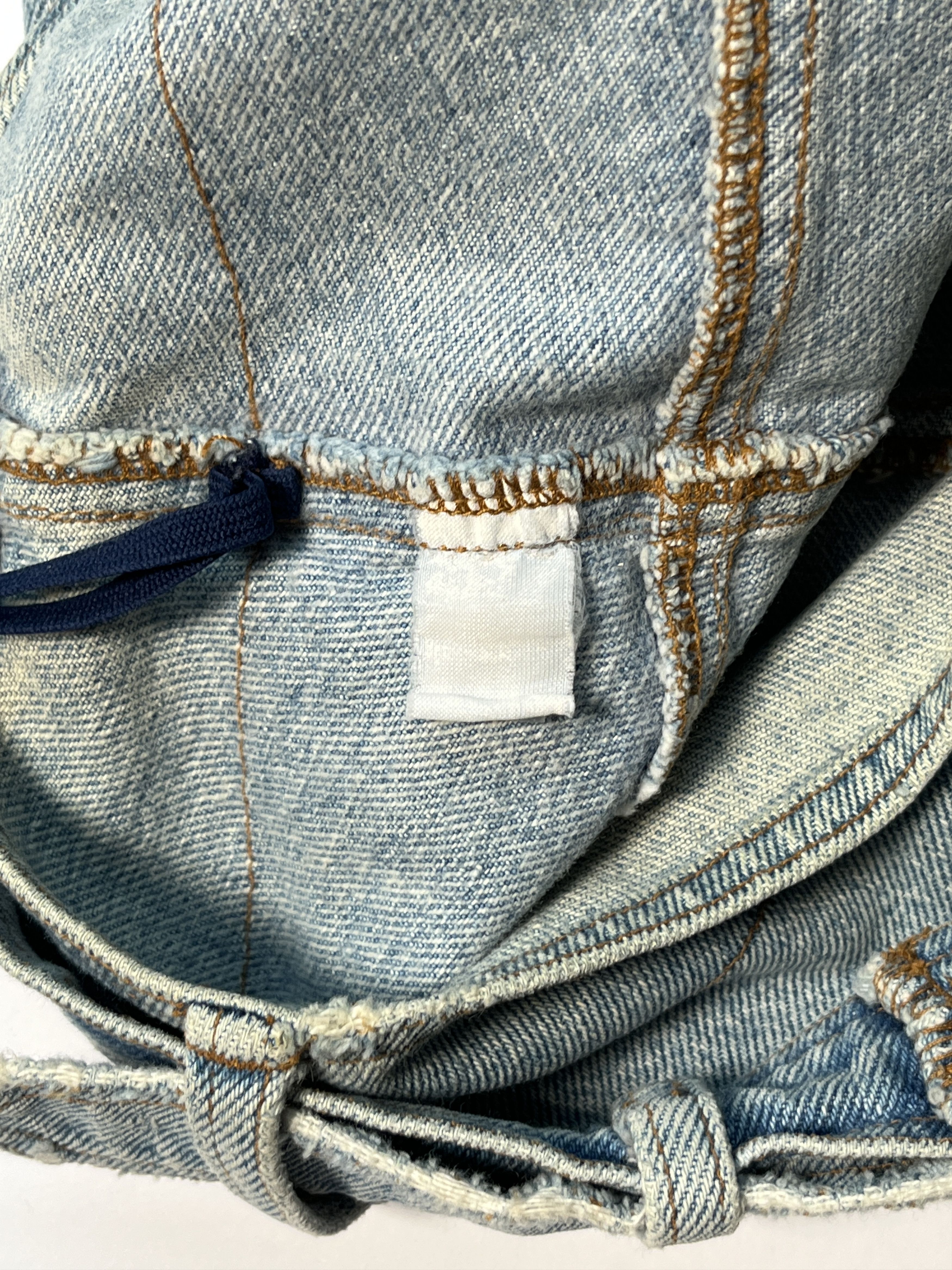 Katharine Hamnett London ⚡️QUICK SALE⚡️1980s' Katharine Hamnett Denim Mini Skirt Size 28" / US 6 / IT 42 - 4 Thumbnail