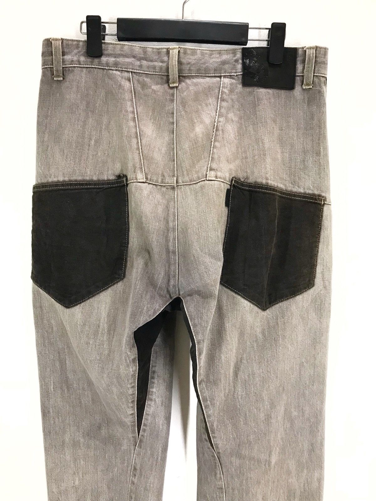 Number (N)ine × Undercover Japanese Brand Scanner Japan Denim Jeans Size US 33 - 4 Thumbnail