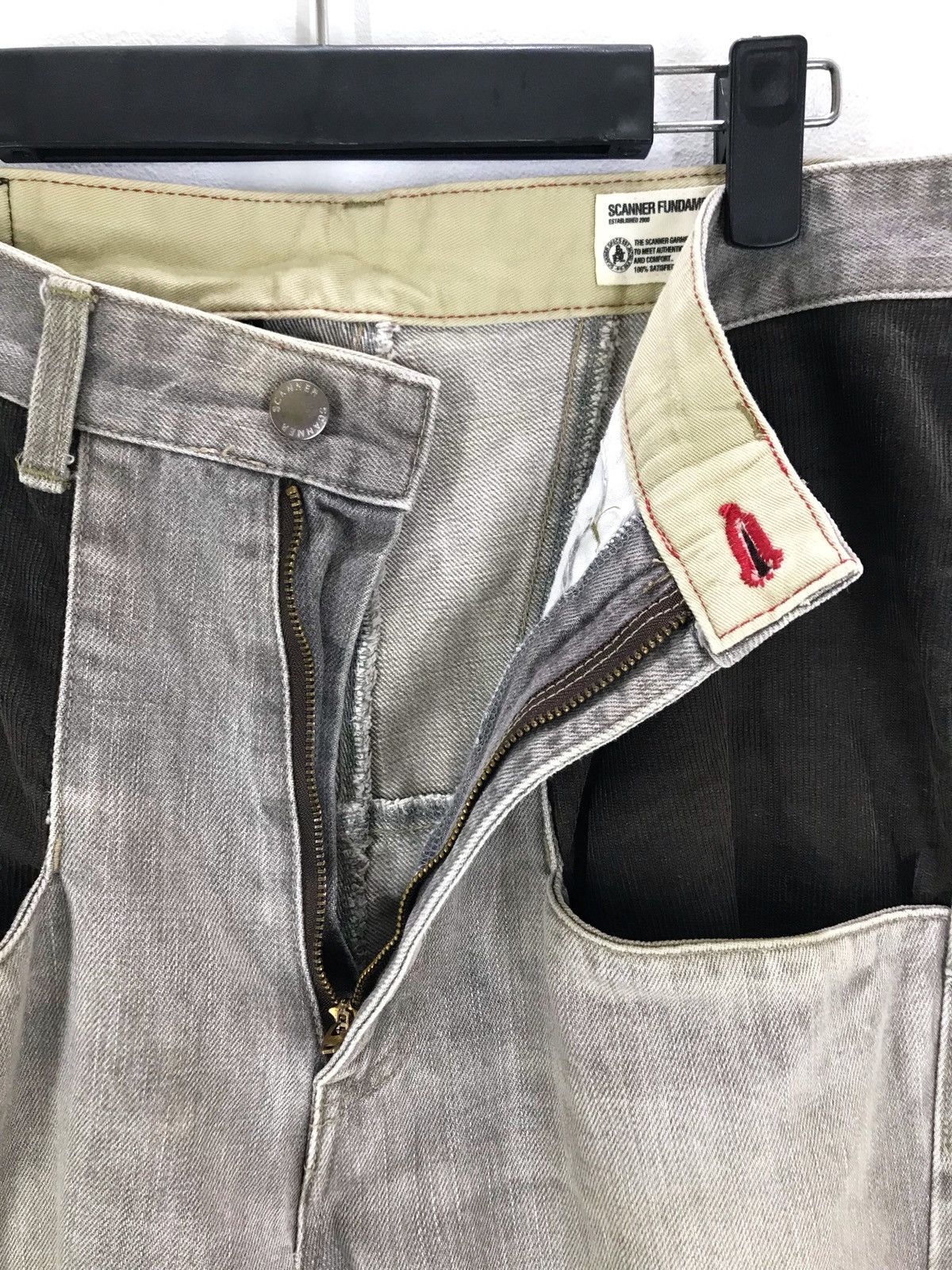 Number (N)ine × Undercover Japanese Brand Scanner Japan Denim Jeans Size US 33 - 9 Thumbnail