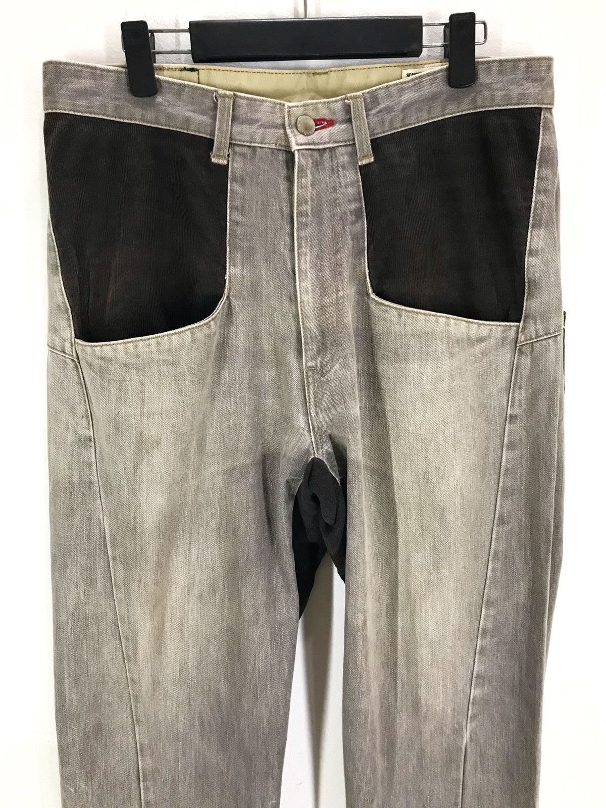 Number (N)ine × Undercover Japanese Brand Scanner Japan Denim Jeans Size US 33 - 1 Thumbnail