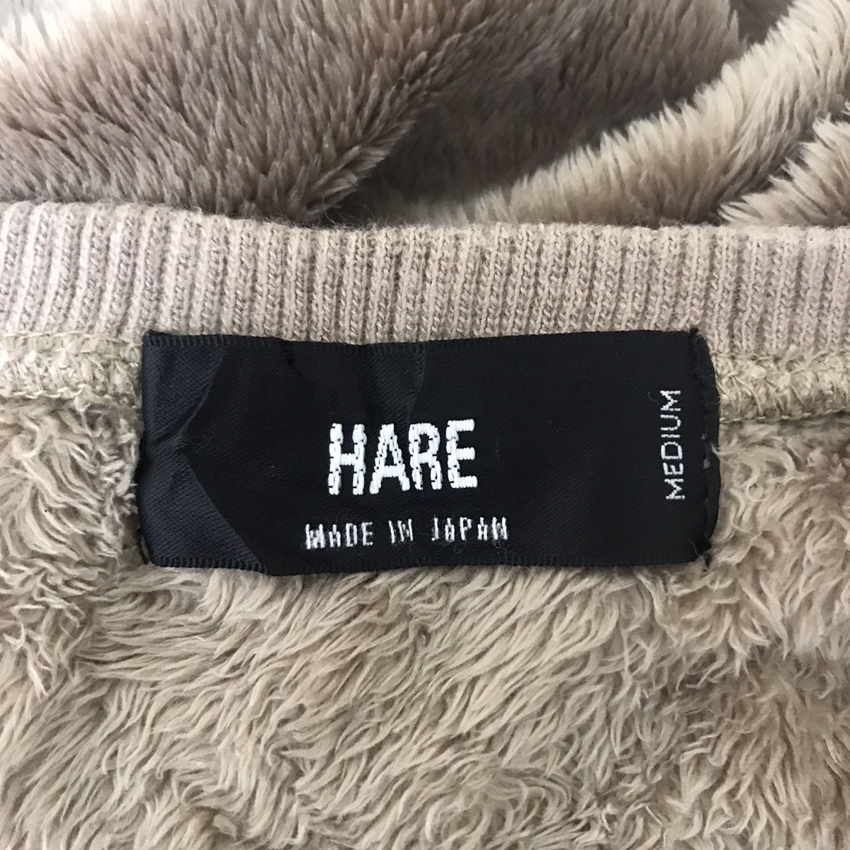 HARE Hare Japanese Brand Fleece Retro Sherpa Sweatshirt Size US M / EU 48-50 / 2 - 3 Thumbnail
